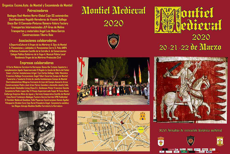 Diptico Jornadas Medievales 2020